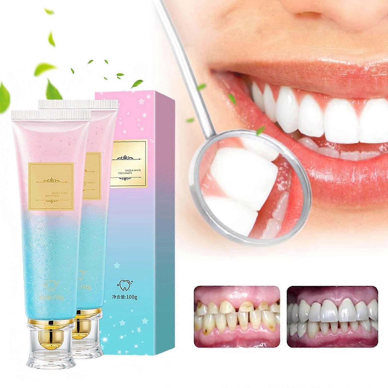 Whitenings Toothpaste Cleaning Fresh Breath Bright Tooth Peach Toothpaste FYLE5949