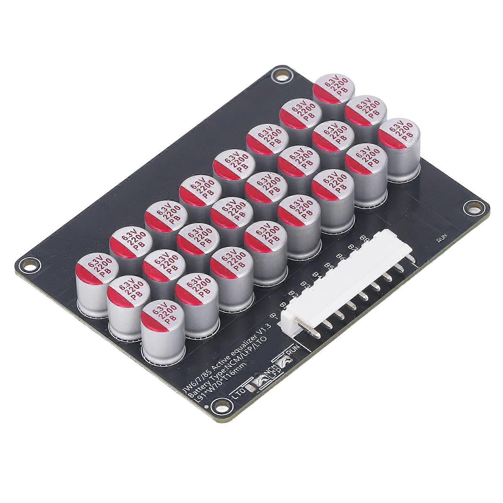 Carte de protection d’équilibrage de batterie au lithium ternaire 8S pour LiFePO4