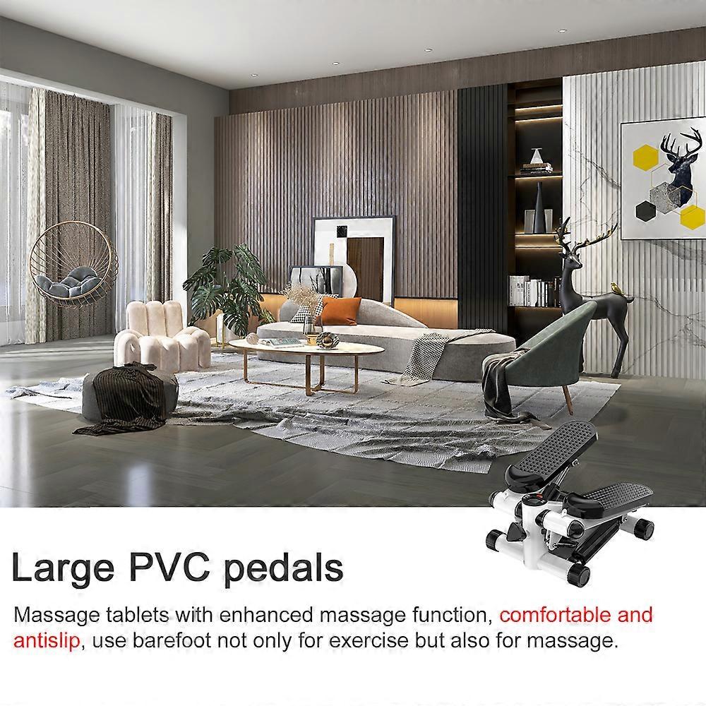 Mini Pedal Stepper Treadmill LCD Display 300kg Capacity 380x300x180mm