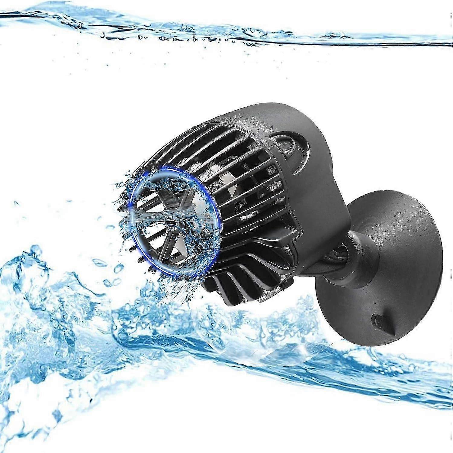 Circulation pump for aquariums and fresh and salt water 3000 L/H 360 swivel Black