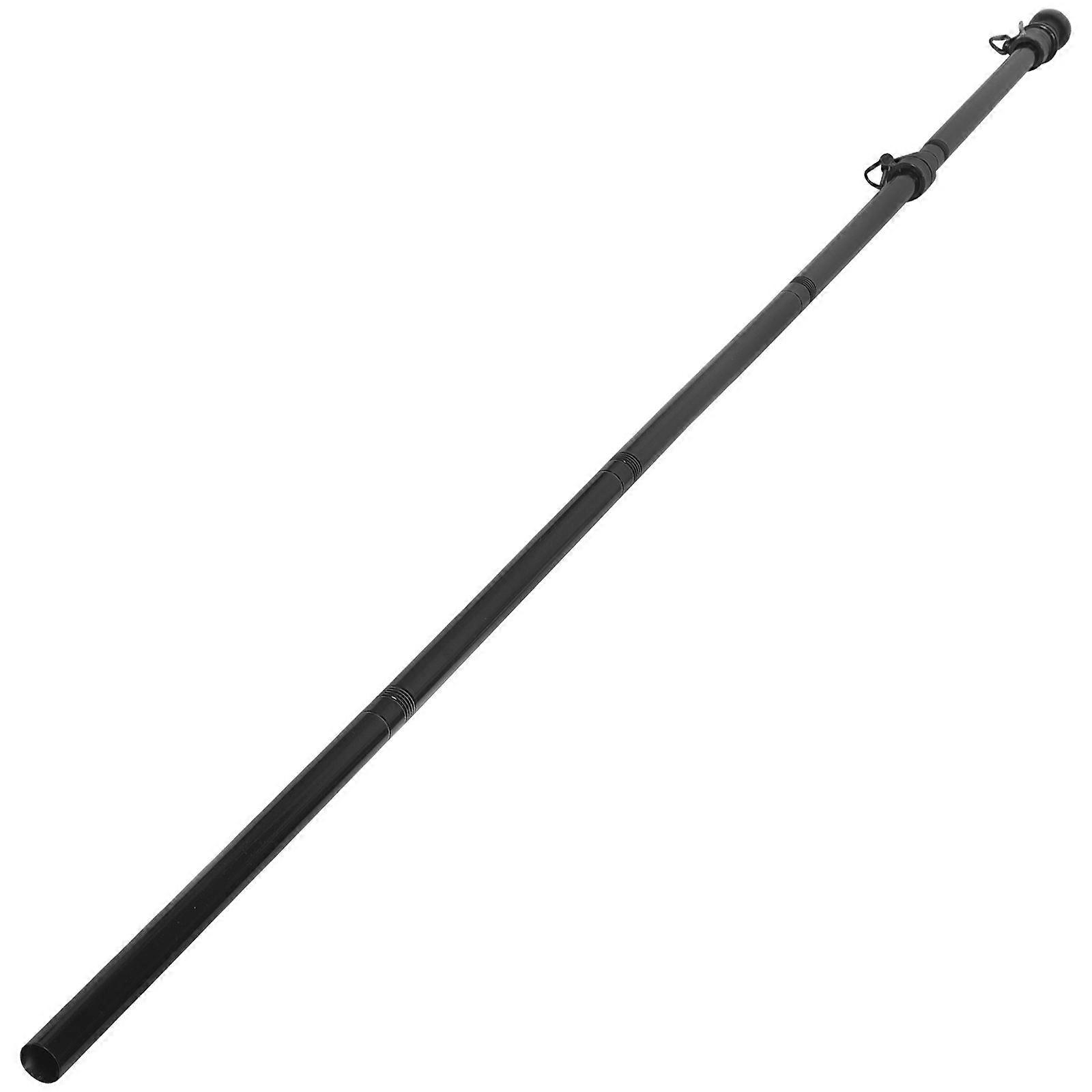Bâton de drapeau en acier inoxydable Poteau Porte-drapeau à rotation libre Porte-drapeau extérieur
