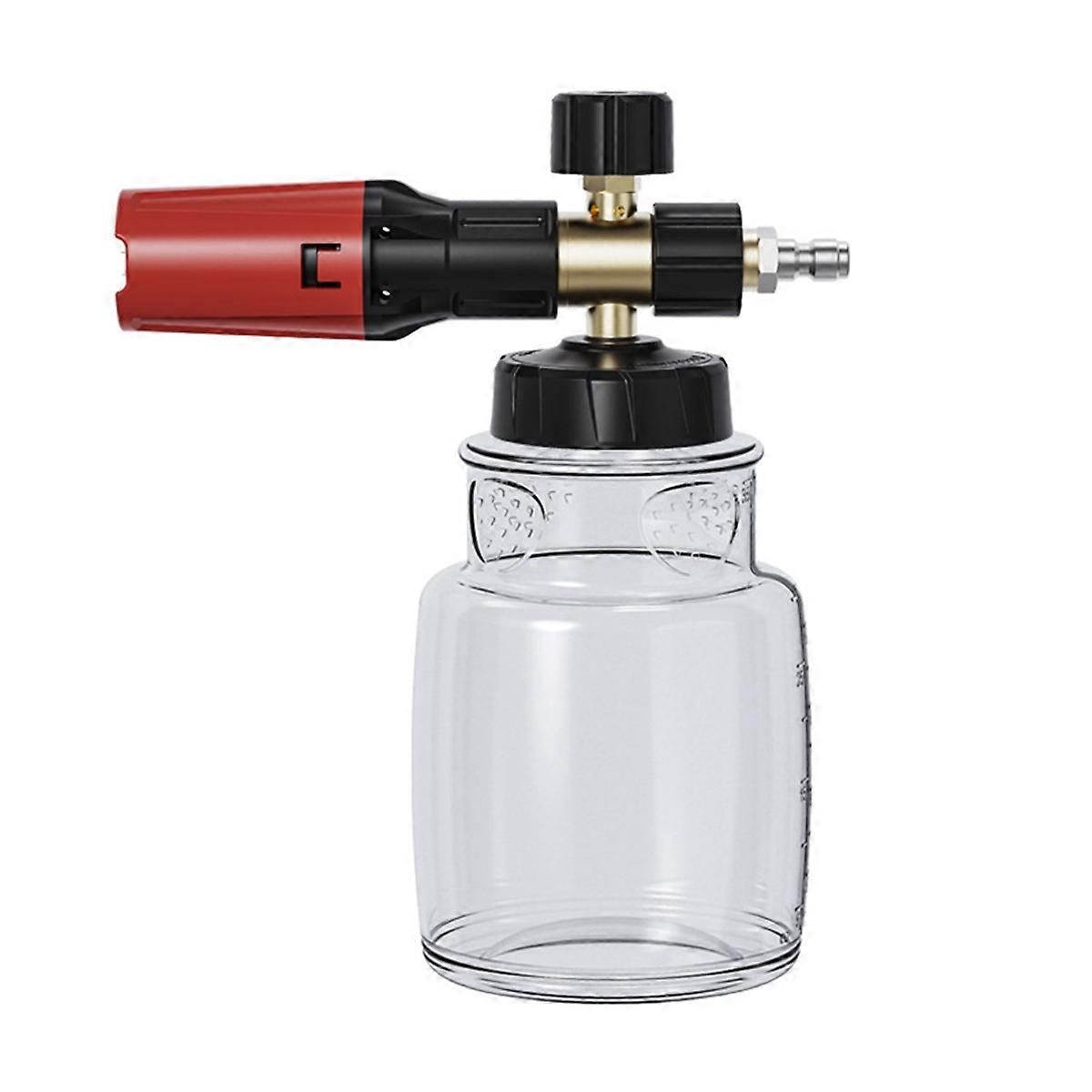 High Pressure Snowflake Foam Foam Bottle Sprayers 1/4 Quick Connect High Pressure Cleaning Tool B