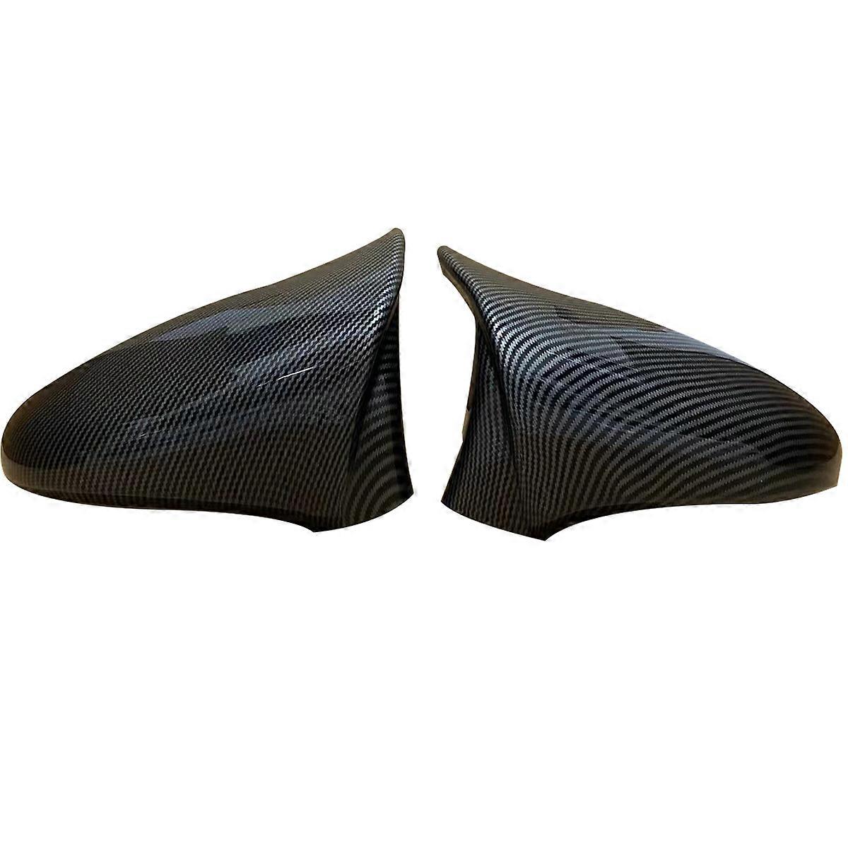 Car Side Rearview Mirror Cover Caps For Lexus IS ES GS LS CT RC F-Sport IS200 IS250 IS300 IS350 2014-2020 Add on Mirror Covers