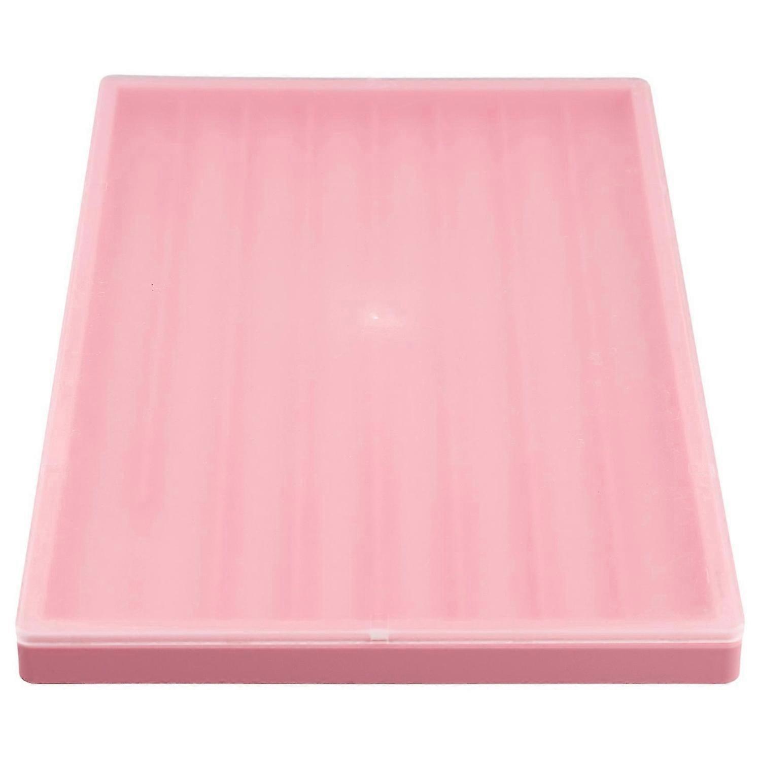 Waterproof Keycap Storage Box with Lid Pink
