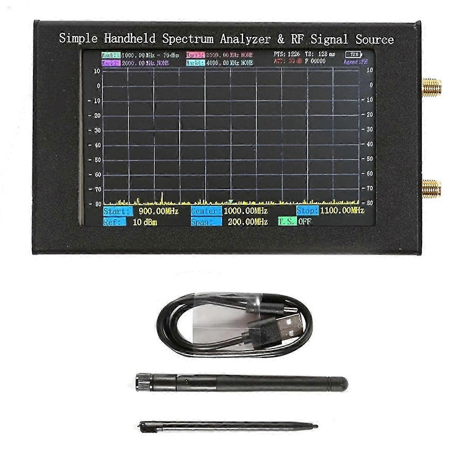 Handheld Spectrometer ZQ6 Simple Spectrometer with Tracking Source and Signal Source Multifunction Spectrometer
