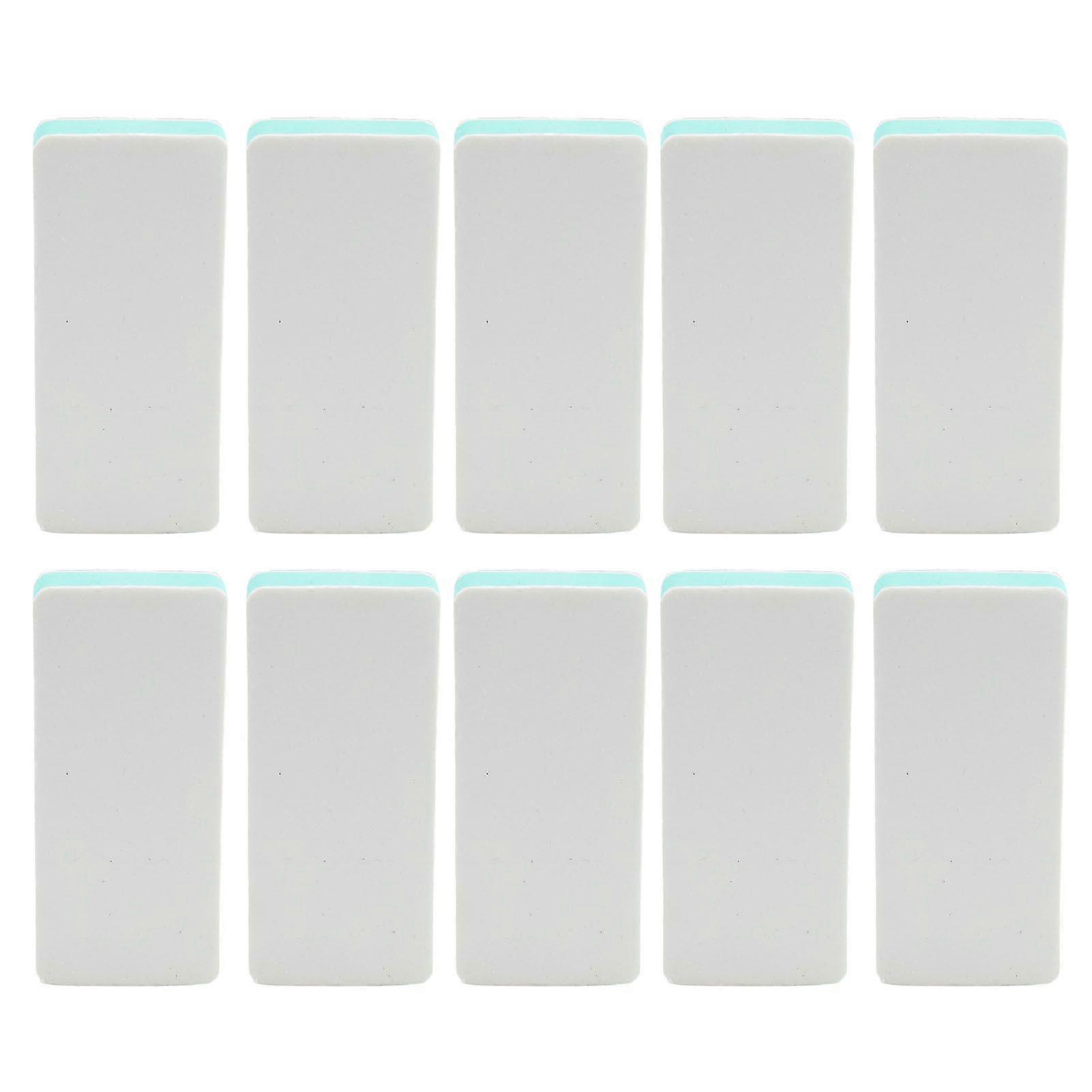 10pcs Double Sided Sanding Sponge 1000 5000 Grit Multifunctional Reusable Hand Sander Block for Watch Strap Nail Polishing
