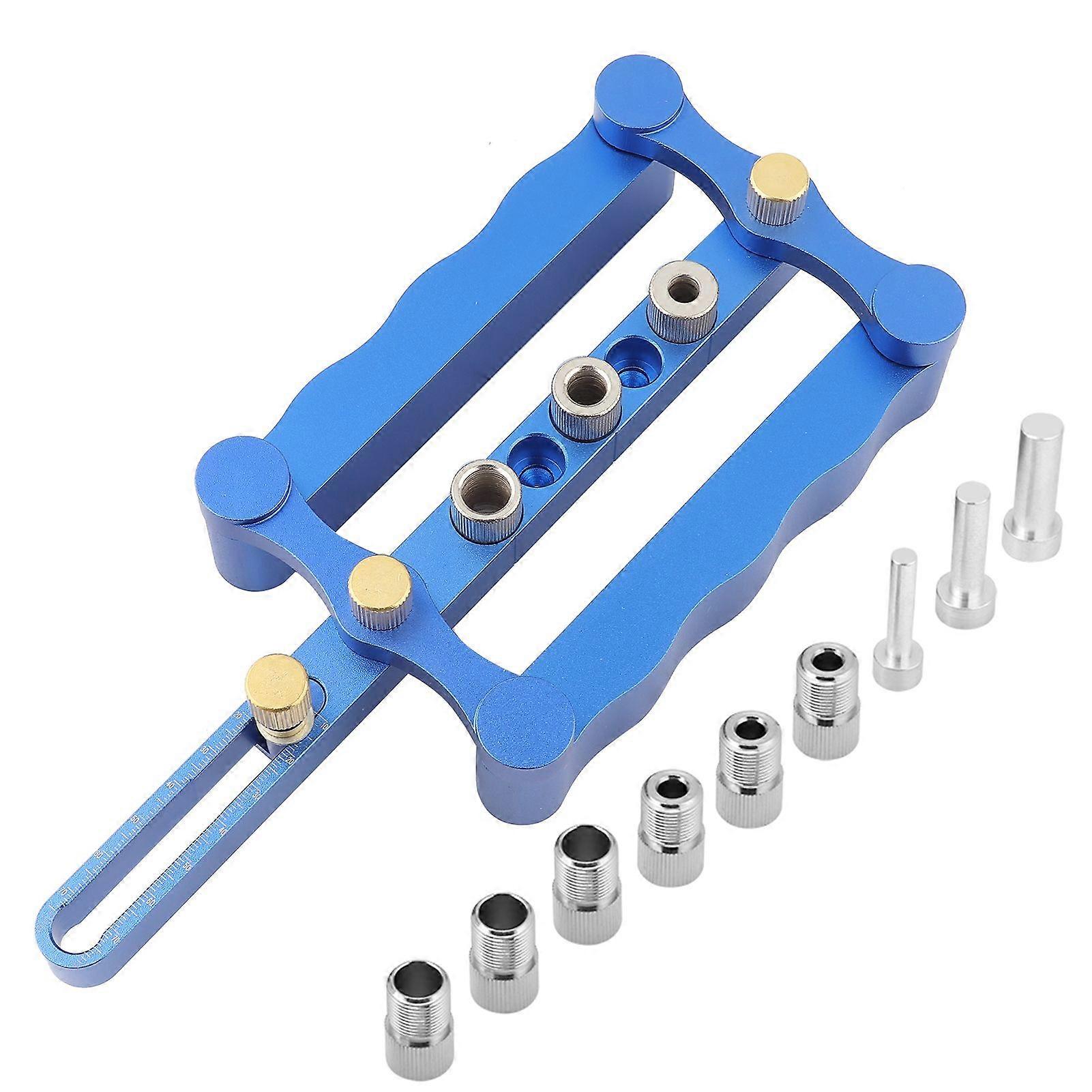 6/8/10mm Self Centering Doweling Jig Wood Drill Holes Kit Woodworking Hand Tools
