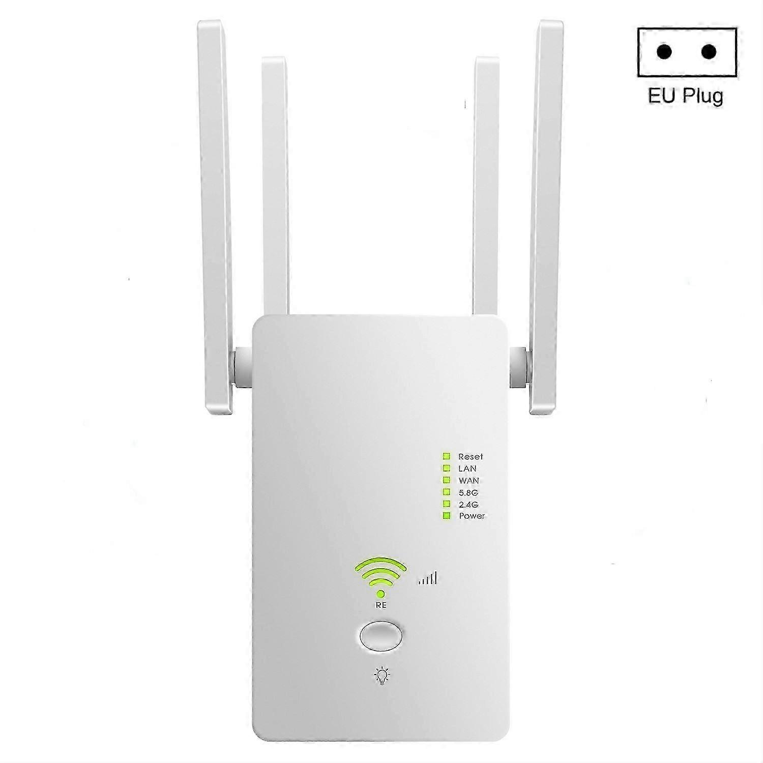 U6 5Ghz Wireless WiFi Repeater 1200Mbps Router Booster 2.4G Long Range Extender