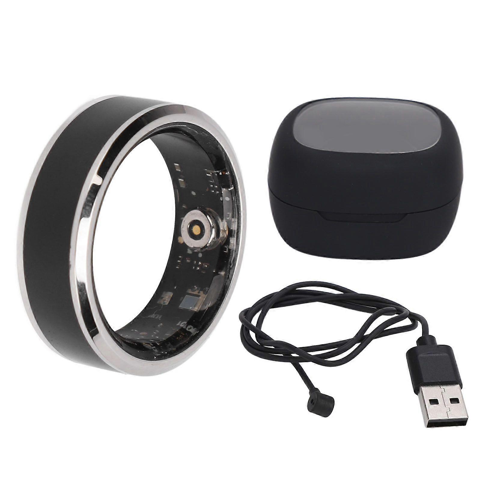 Smart Ring Multifunction Motion Sensing Game Long Battery Life Waterproof Sleep Tracker Ring with Charging Case No. 11 ( 20.8 mm Inner Diameter)