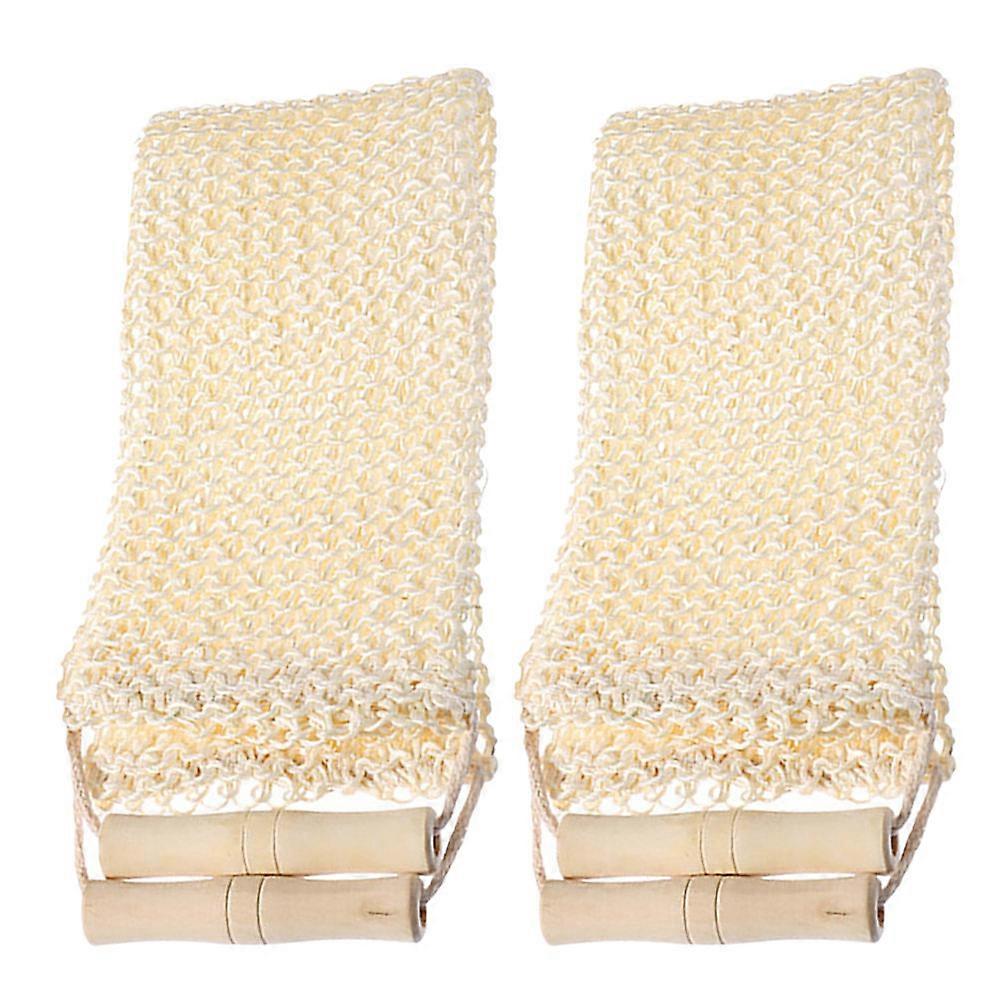 Exfoliating Body Scrubber Double Sided Back Scrub Towel for Deep Cleaning 8Pcs