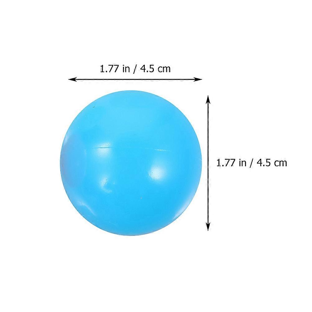 Night Light Glow Sticky Balls Stress Squeeze Toys for Playing Use 45mm