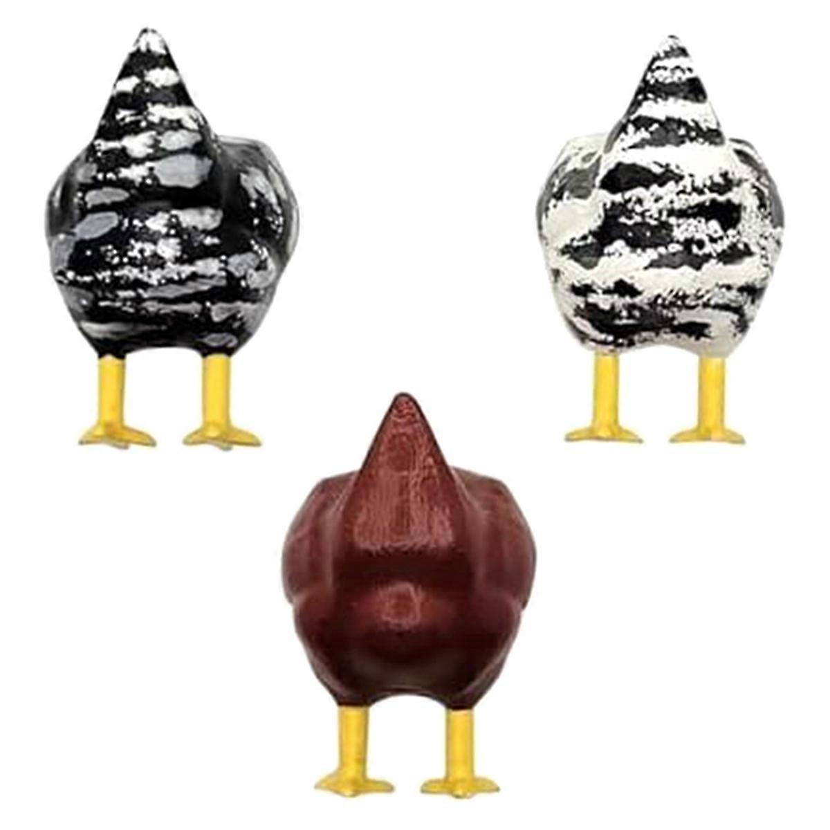 Chicken Butt Refrigerator Magnet Resin Decoration