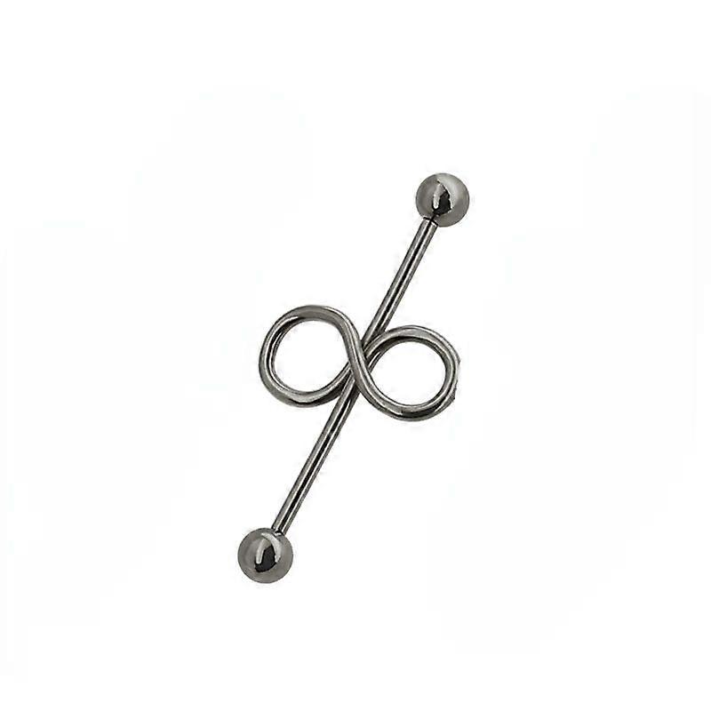 Gift Ear Bone Titanium Stainless Steel Stud Earrings 1 Piece#5