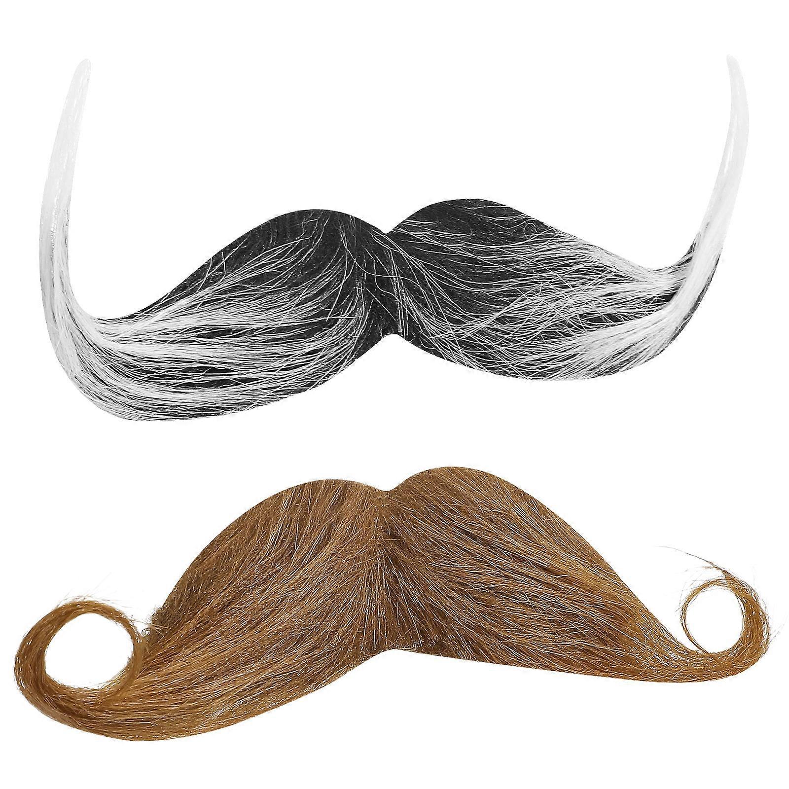 Halloween Beard Costume Beard Prop Accessory for Decoration 6Pcs Cloth