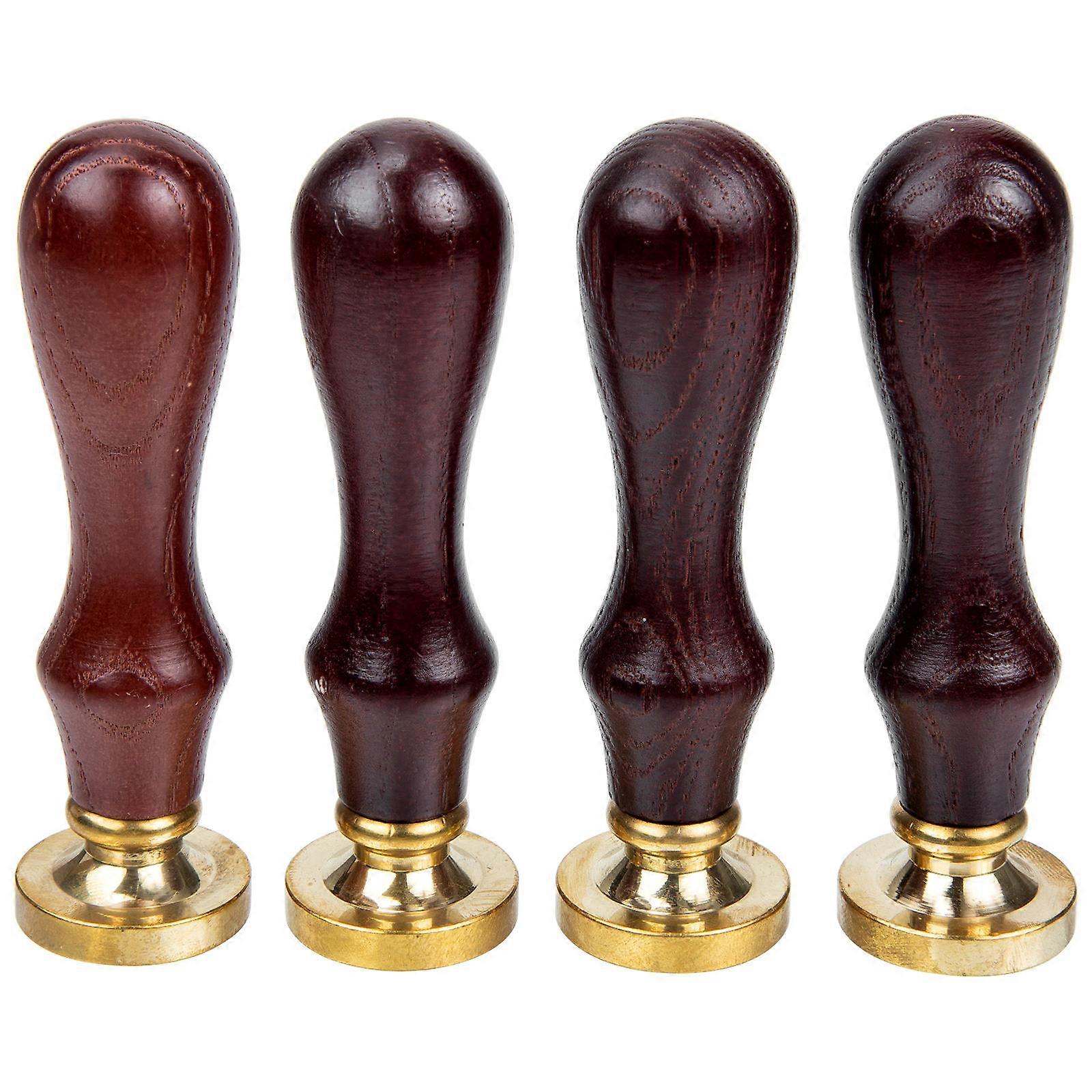 Wax Seal Wood Handle for Invitations Stampers 1Set