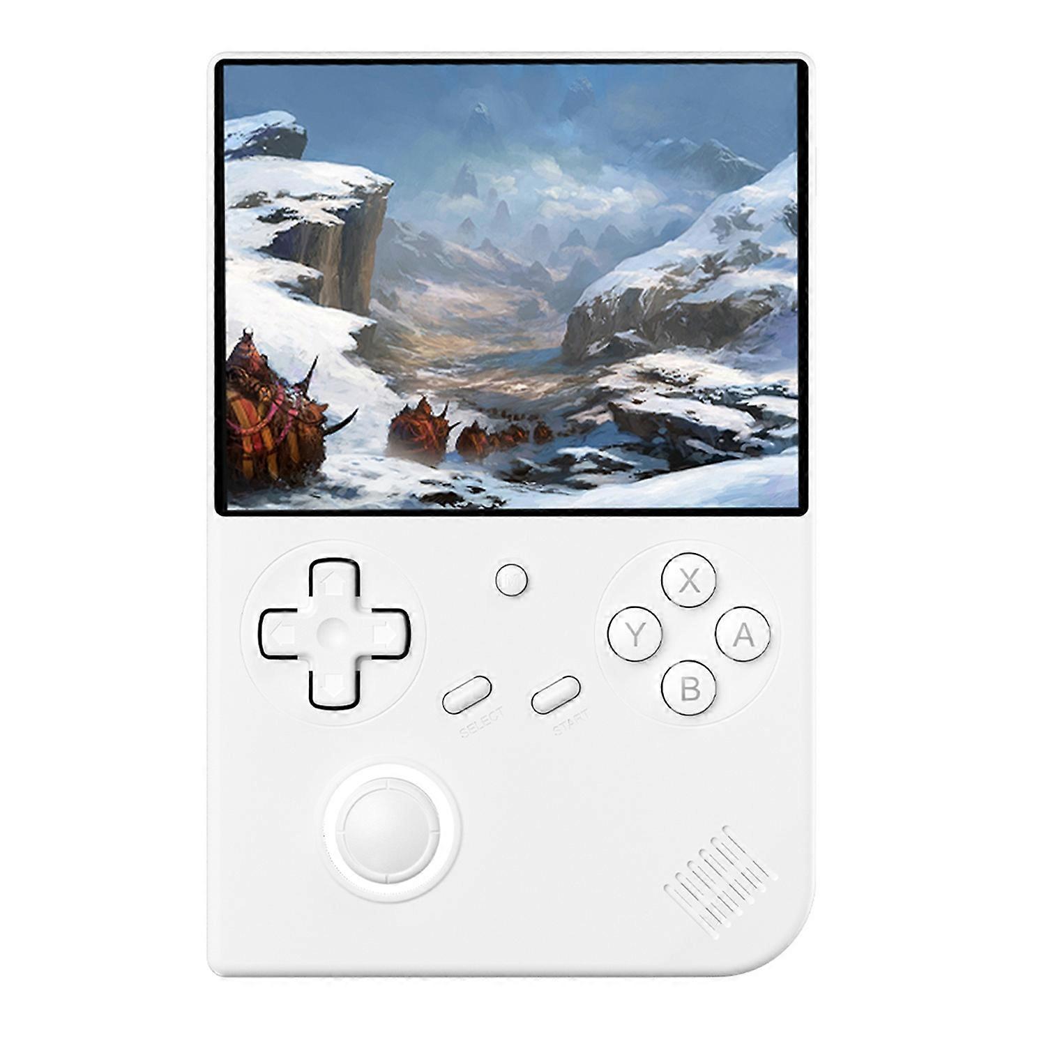 2pc ANBERNIC RG40XXV 4" Retro Handheld Game Console with 32+64G Card - White