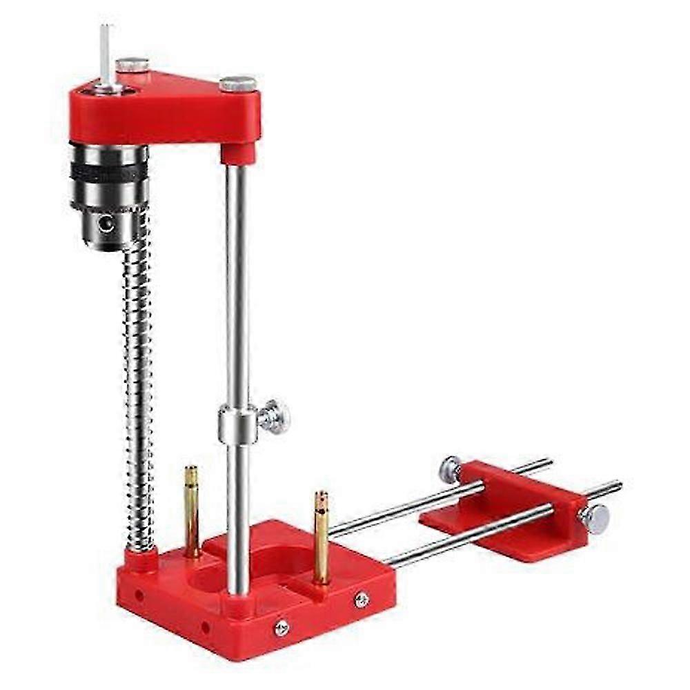 Drill Locator Portable Drilling Template Guide Precise Hole Punch Positioner Steel Woodworking Tool for Carpenter