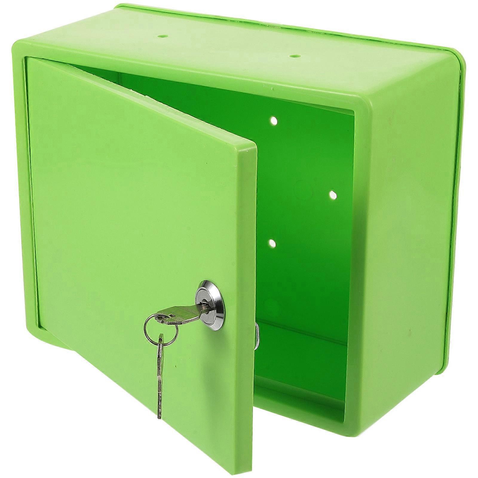 Garden Storage Box with Lock for Home Storage 2Pcs Hanging Container