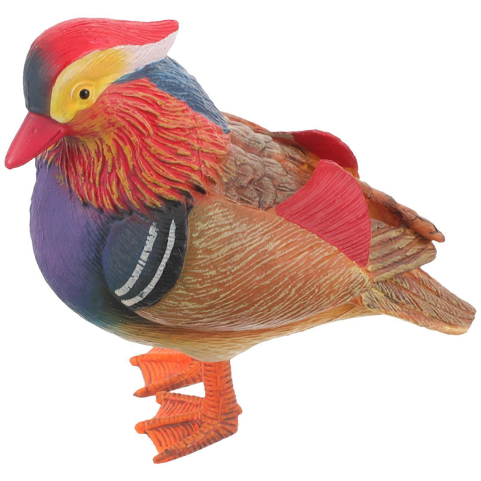 Creative Bird Decor Ornament For And Collectors Multi Colored 1Pcs