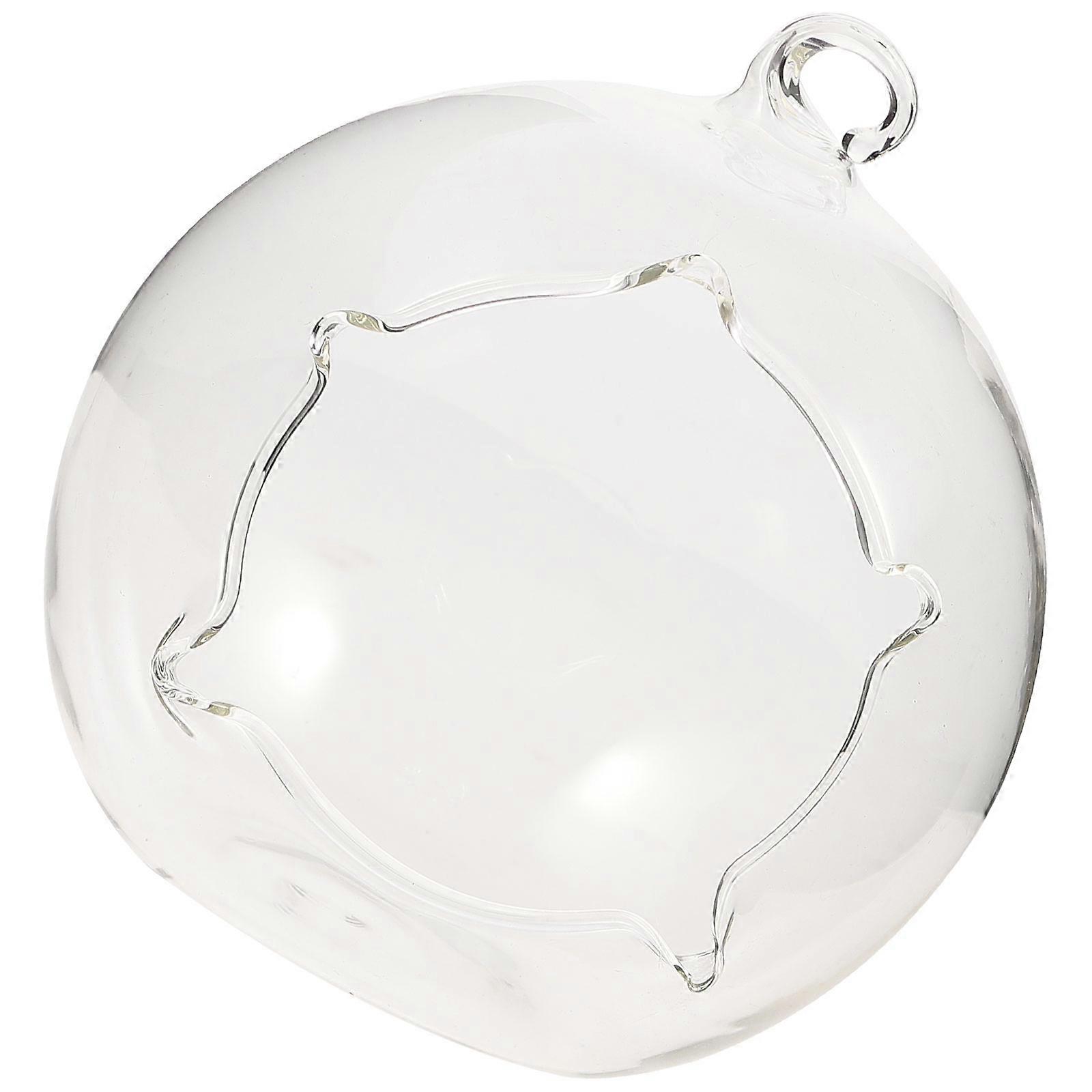 Glass Pet Hut 4Pcs Creative Design Ball Shaped Hideout For Hamsters And Small Animals