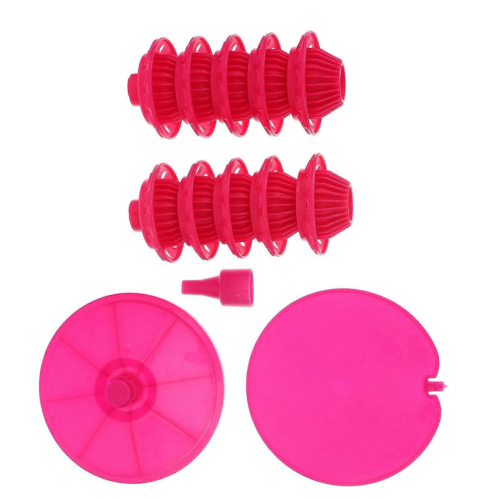 Convenient Lollipop Holder for Displaying Use Rosy Plastic Multi-Layer Rack