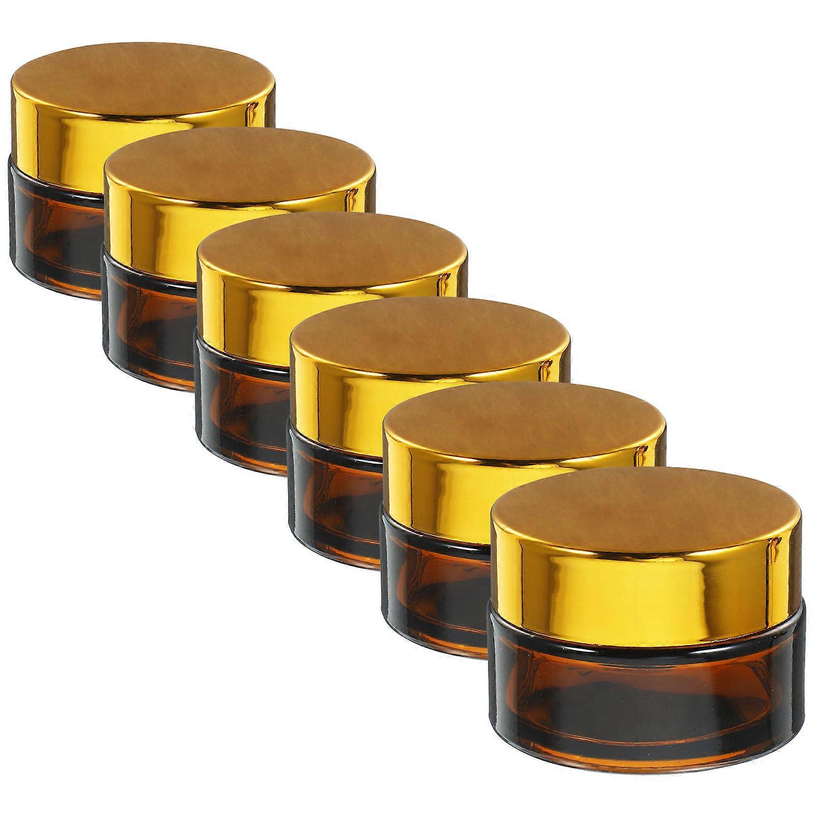 Subpackaging Bottle Glass Cosmetics Storage Holder for Cream 12Pcs Set