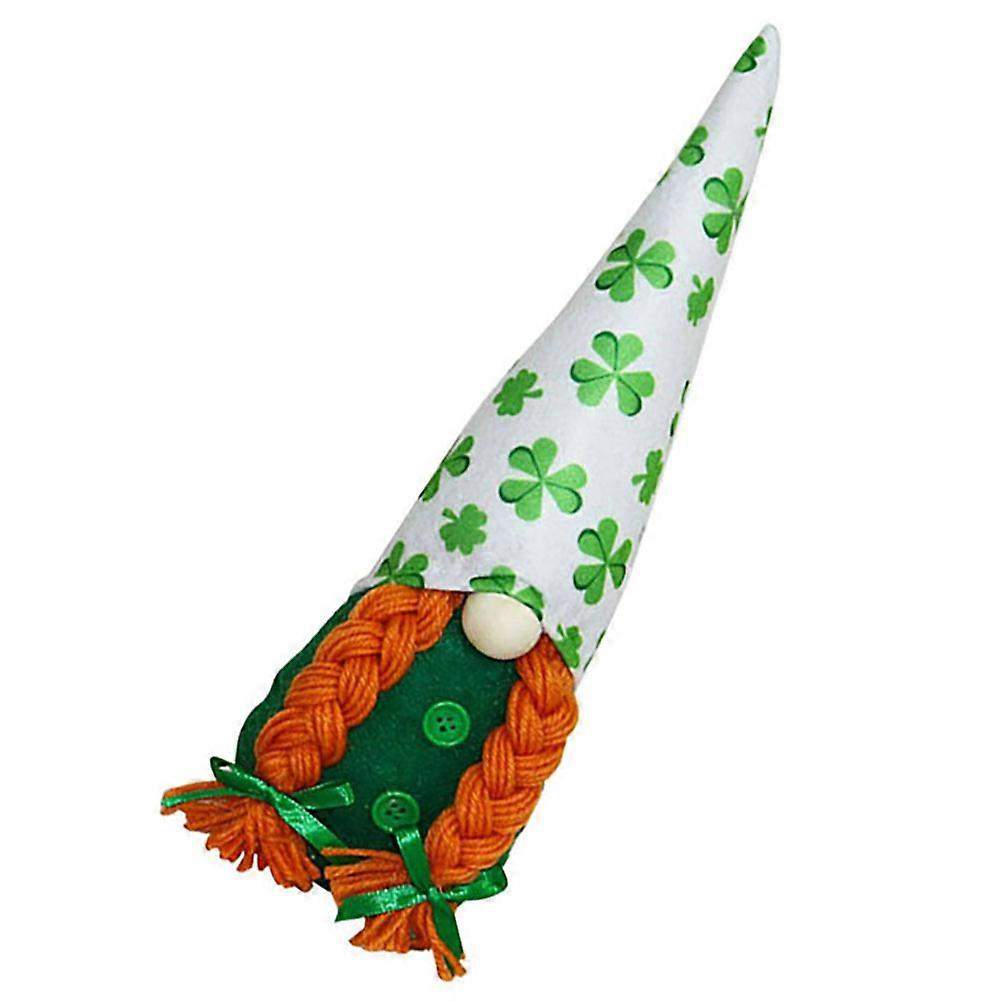 St. Patrick's Day Gnome Doll for Party Decoration 2Pcs