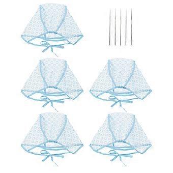 Hair Highlighting Kit 2 Sets Hair Dyeing Hat Designed for Salon Home Use with Elastic Feature for Preventing Hair Dyeing Mess and Protecting Scalp