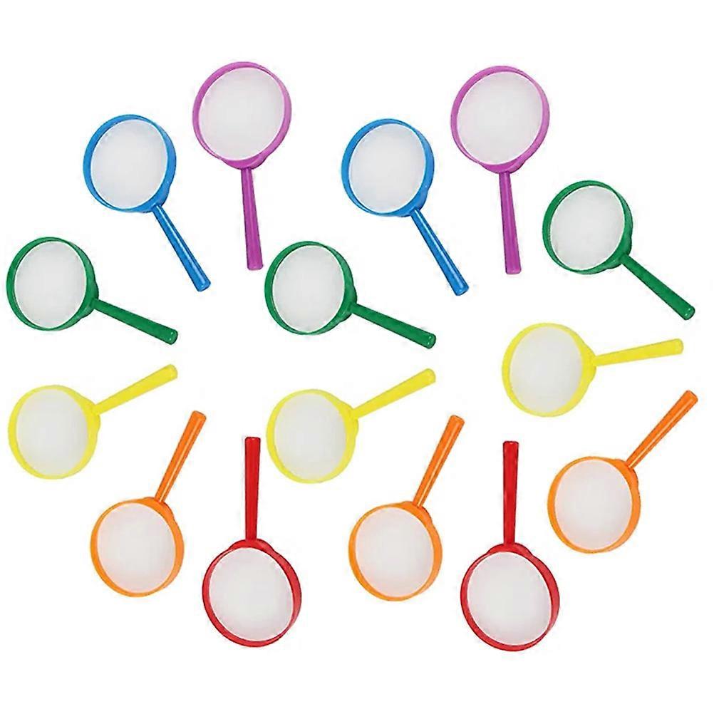 30Pcs Handheld Kids Magnifying Glasses for Reading and Exploration