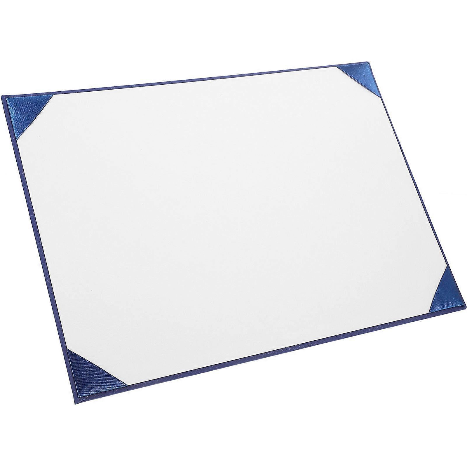 Honor Certificate Paper Blank Diploma for School Use 2Pcs Dark