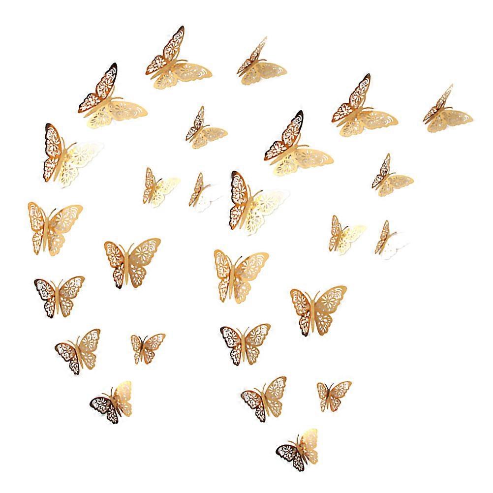 Stickers Hollow Decal for Decoration 24Pcs Package