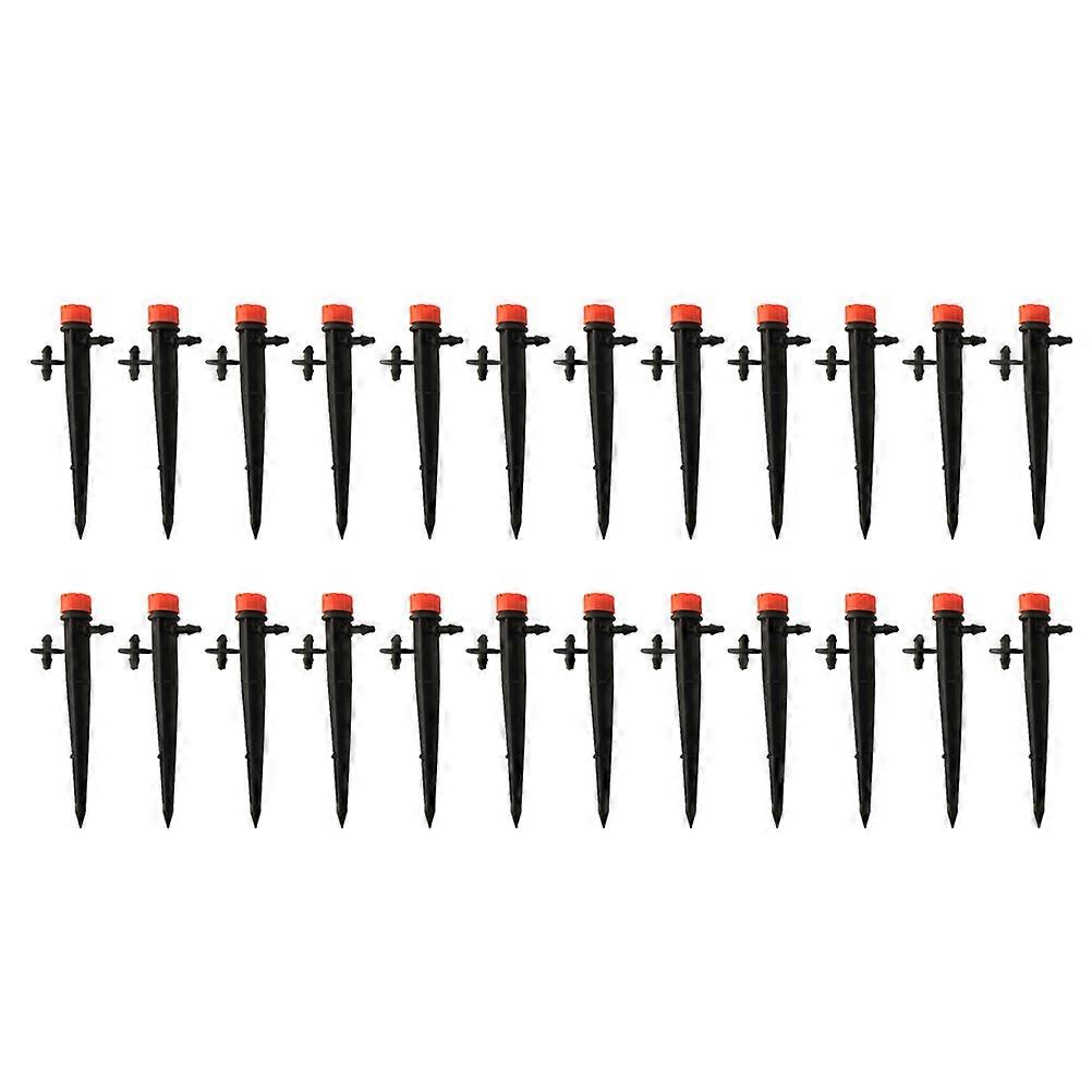 Garden Water Dripper Adjustable Inserting Ground Dripper 90Pcs Pack 8 Holes