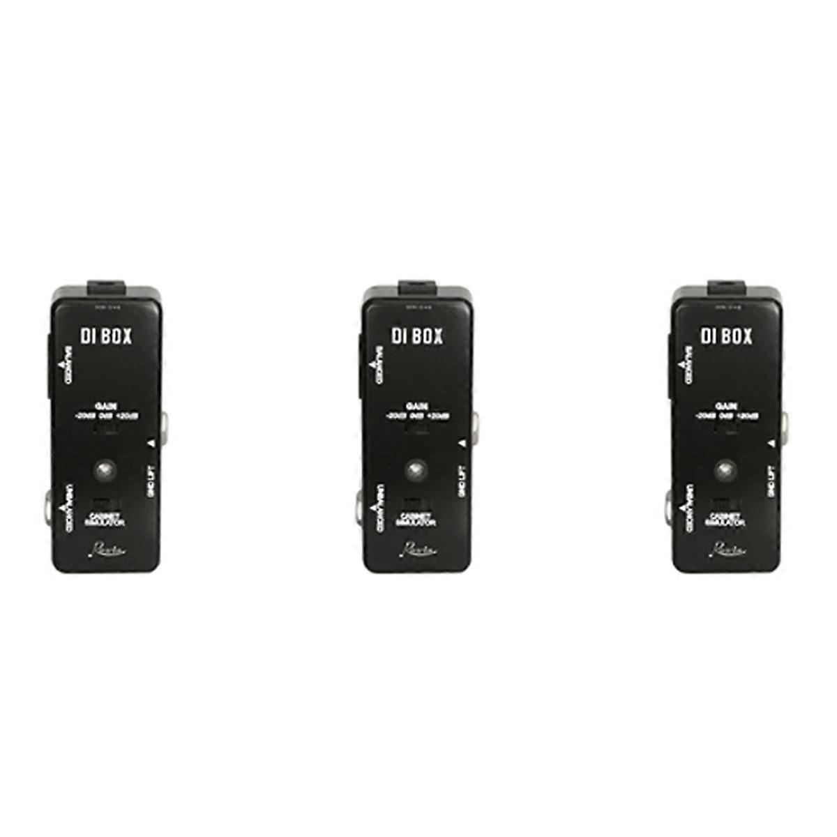  DI BOX LEF-331 Micro-DI with Cab Sim and Gain Guitar Effect