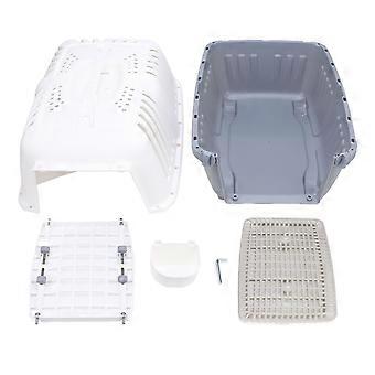 Pet Cat Carrier Comfortable Breathable Portable Travel Dog Crate for Cats Dogs Rabbit 18.5 X 12.2 X 12.6in