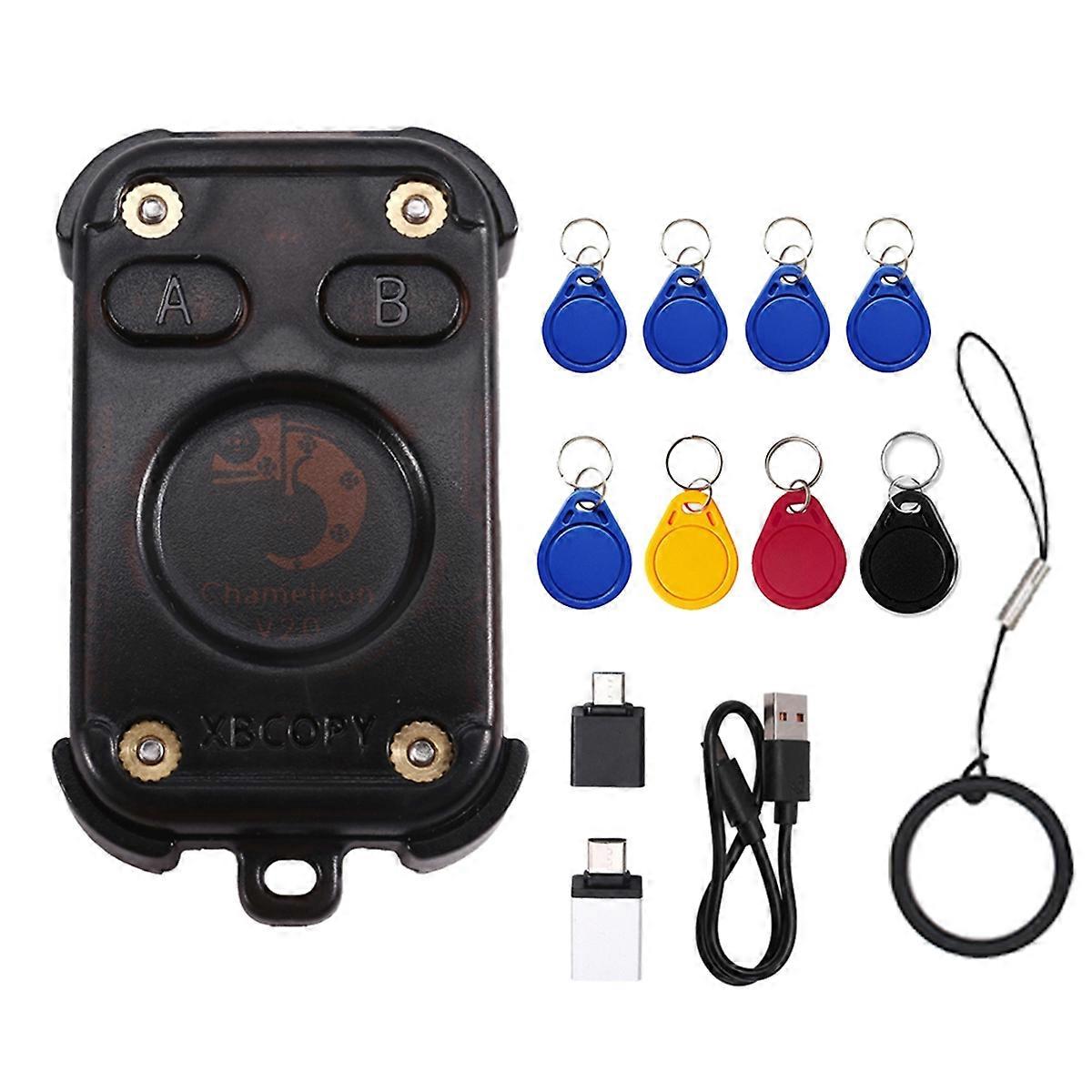 Chameleon V2.0 RFID Smart Chip Reader Emulator+4xCUID/UID Keychain