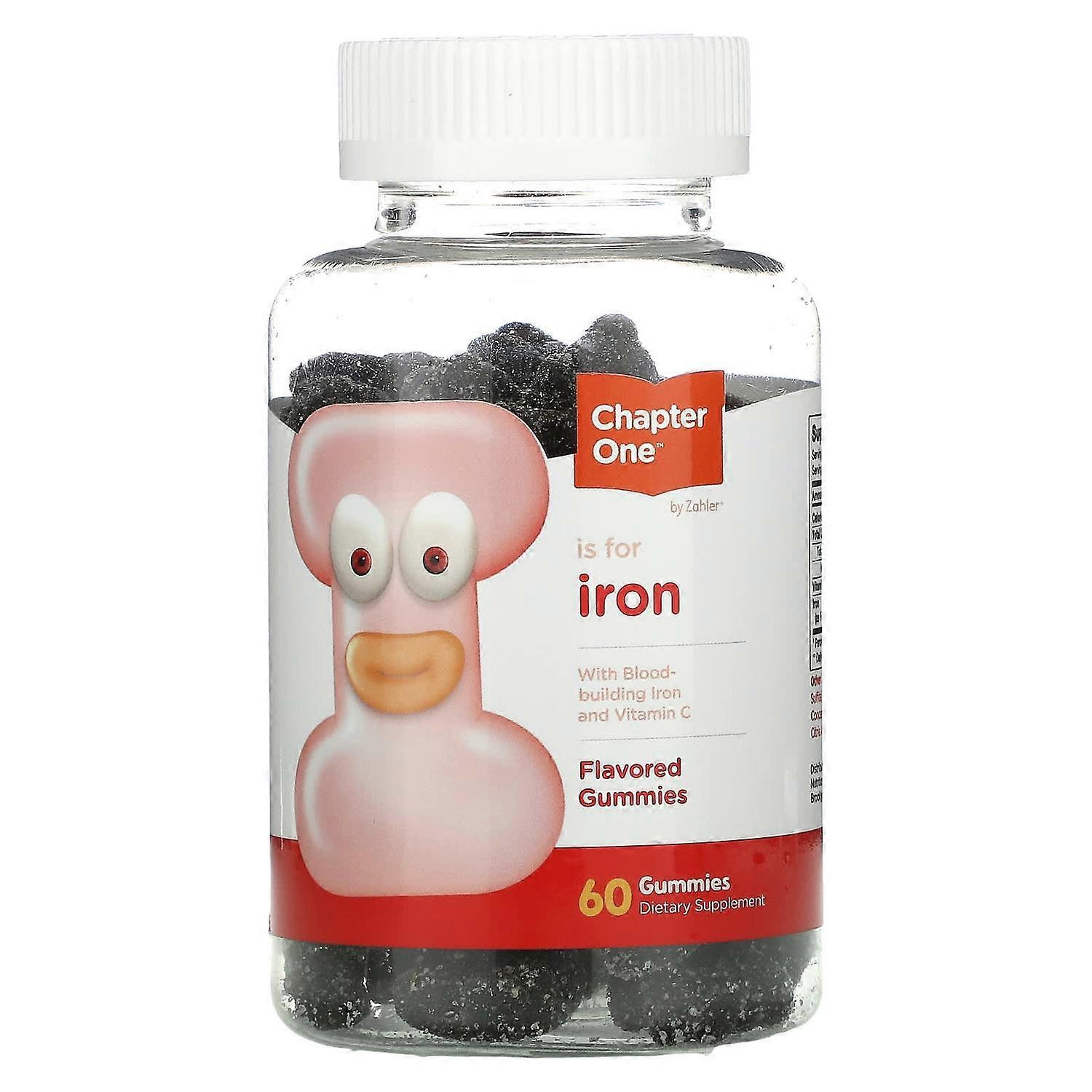Chapter One, I Is for Iron, Flavored Gummies, 60 Gummies