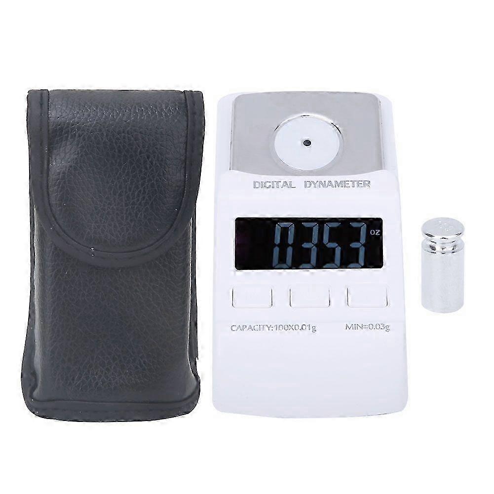 100g/0.01g Portable Turntable Digital LCD Display Stylus Force Scale Needles Pressure Gauge