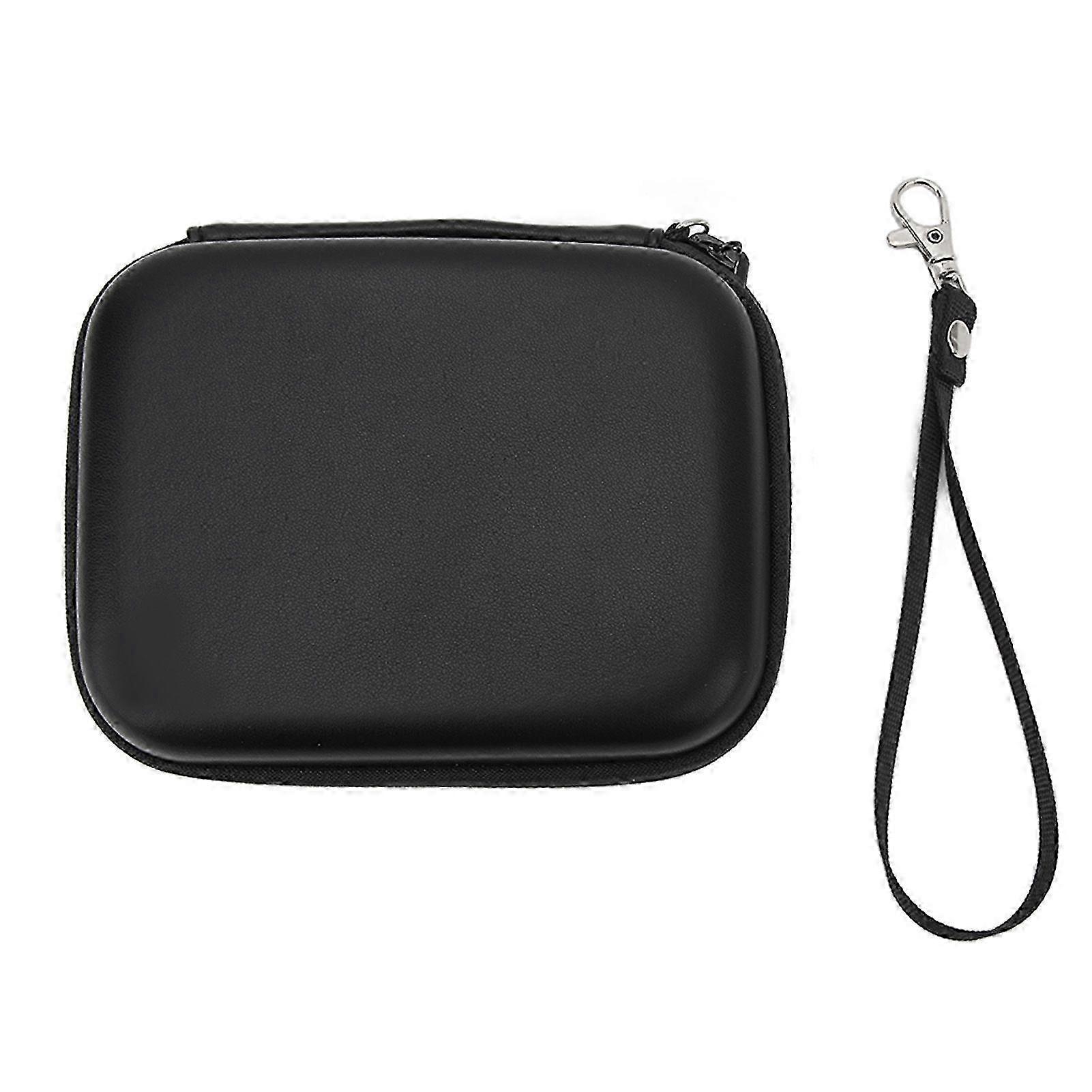 25-26 Camera Protective Bag PU Leather Digital Camera Hard Case for Mini EVO Link Liplay Black