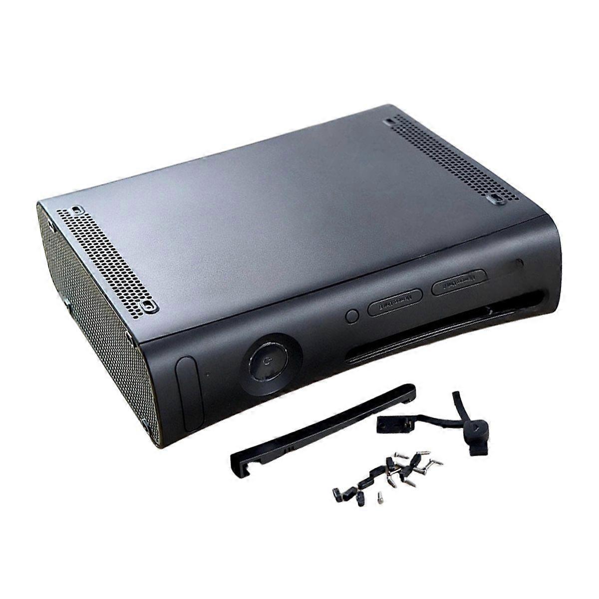 Complete Housing Shell Case Kit for 360 Fat Accessories for 360 Game Console Black