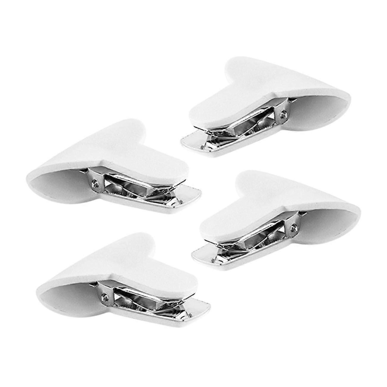 Padded Comforter Clips 4 Pack Foam Sheet Fasteners Non Slip Blanket Clamps For Quilt Bed Sheet Sofa Cushion Secure Hold