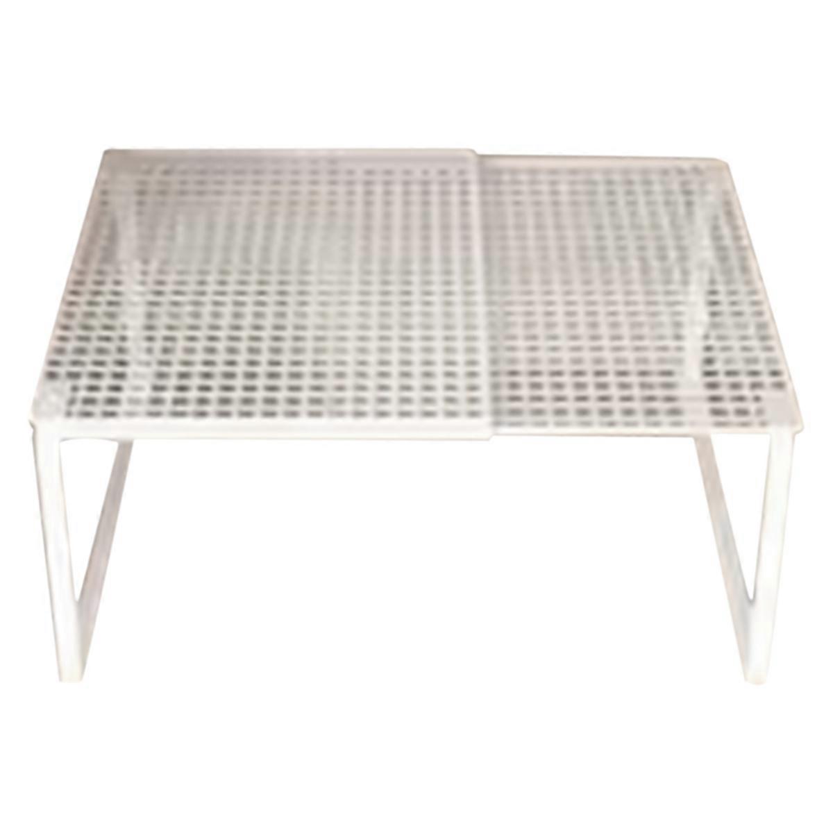 Telescopic Closet Shelf Retractable Expandable Wardrobe Divider Board Adjustable Layered Partition Cabinet Organizer White-S