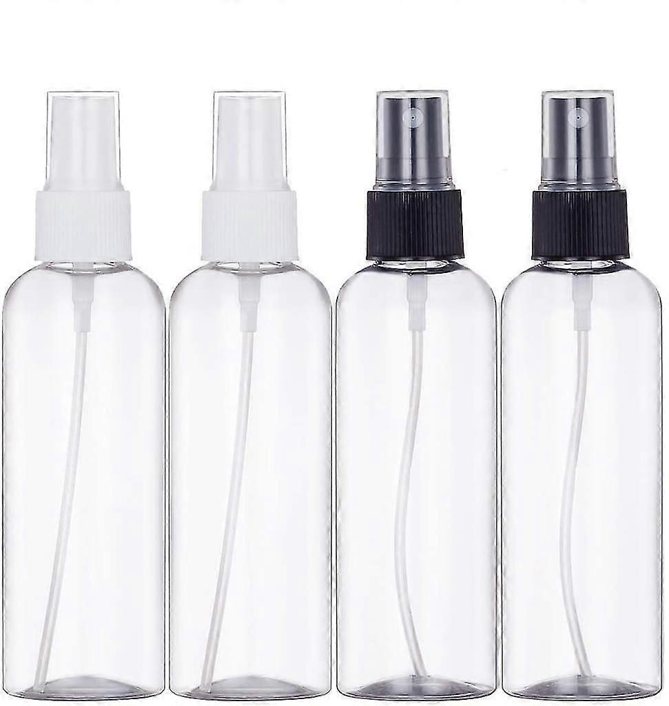 Spray Bottle Transparent Empty Fine Mist Spray Bottle Travel Atomizer Bottles 120ml Pack Of 1 (4 Pieces)