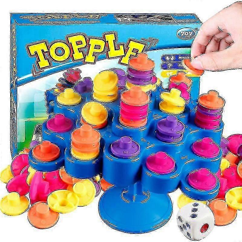Tabletop Games Balance Tree Toys Topper Tower Tiered Parent-child Interactive Game