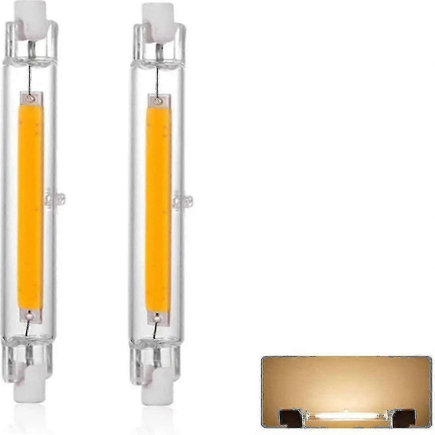 R7s Led Bulb 118mm 30w Dimmable, Warm White 3000k 3000lm, Linear Replace J118 300w Halogen Lamp_i