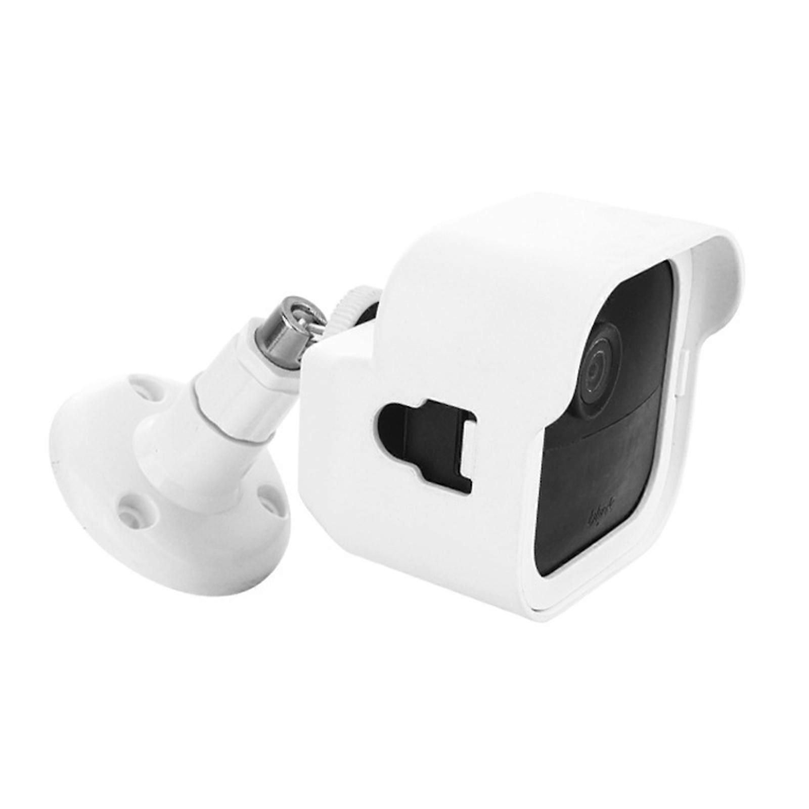 Indoor Outdoor Security Camera Holder Weather Resistant 360 Degree Rotation Mount Featuring Full Coverage Shield for XT2  White