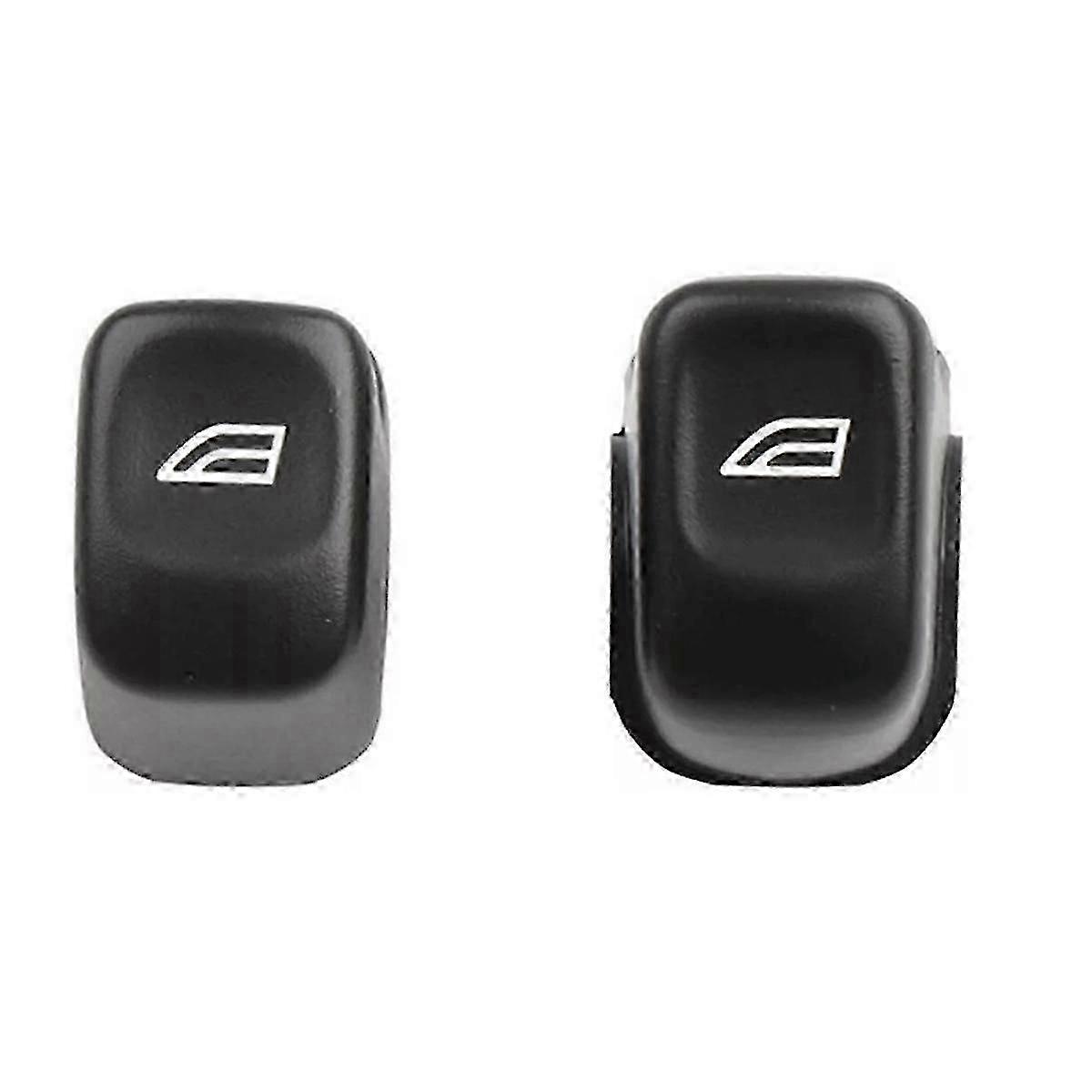 2Pcs Front+Rear Door Window Glass Lifter Control Switch Button Cover 31295247 31295164 for V70 XC70 Edition 1110