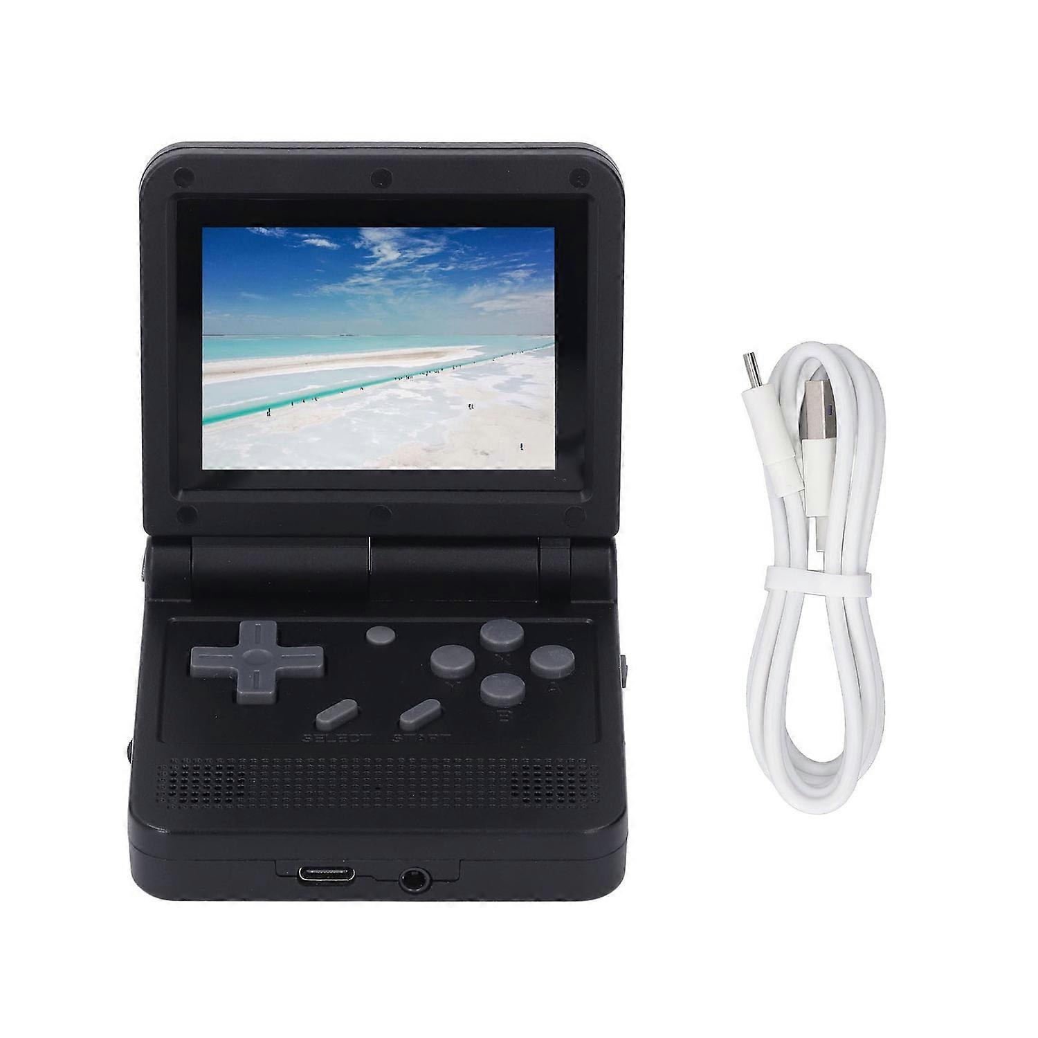 V90 Handheld Game Console 3inch IPS Support 15 Emulators Supports Up To 512GB Retro Flip Game Consol