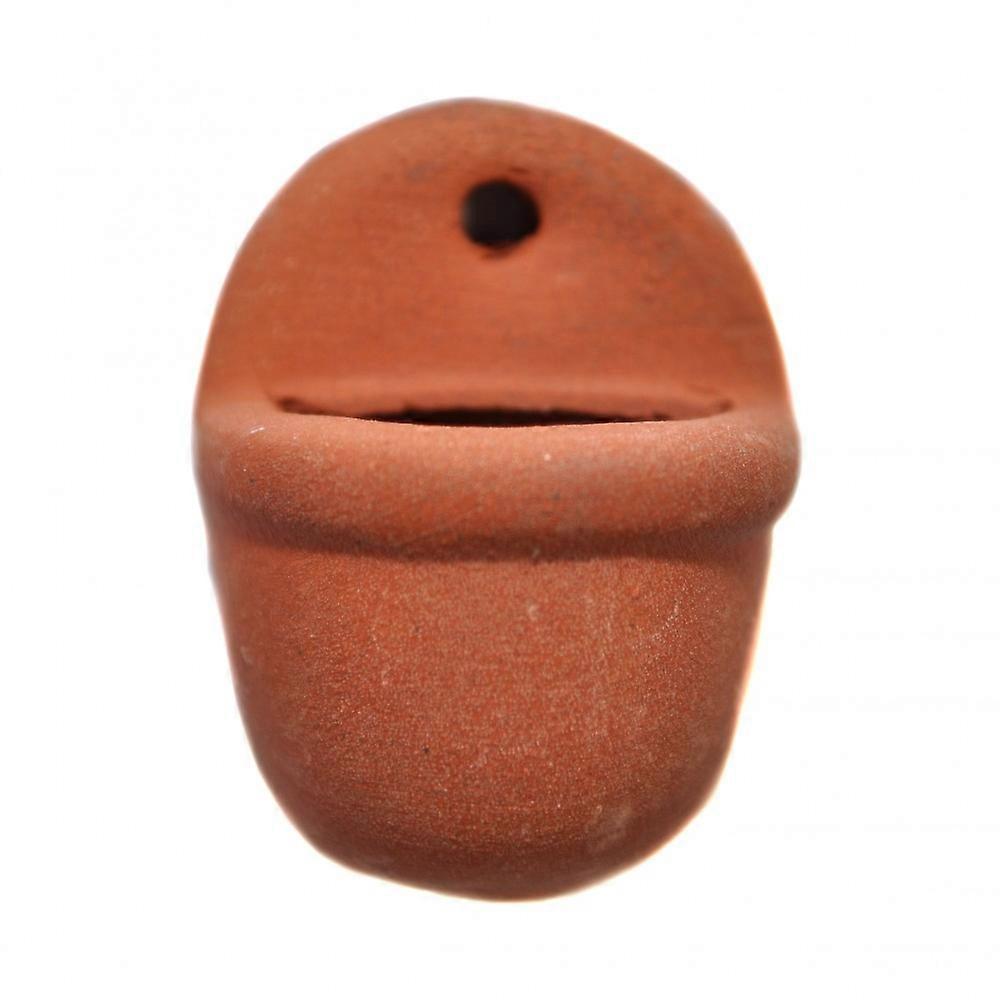 بيت الدمى الطين الجدار النبات وعاء الغراس مصغرة حديقة التبعي