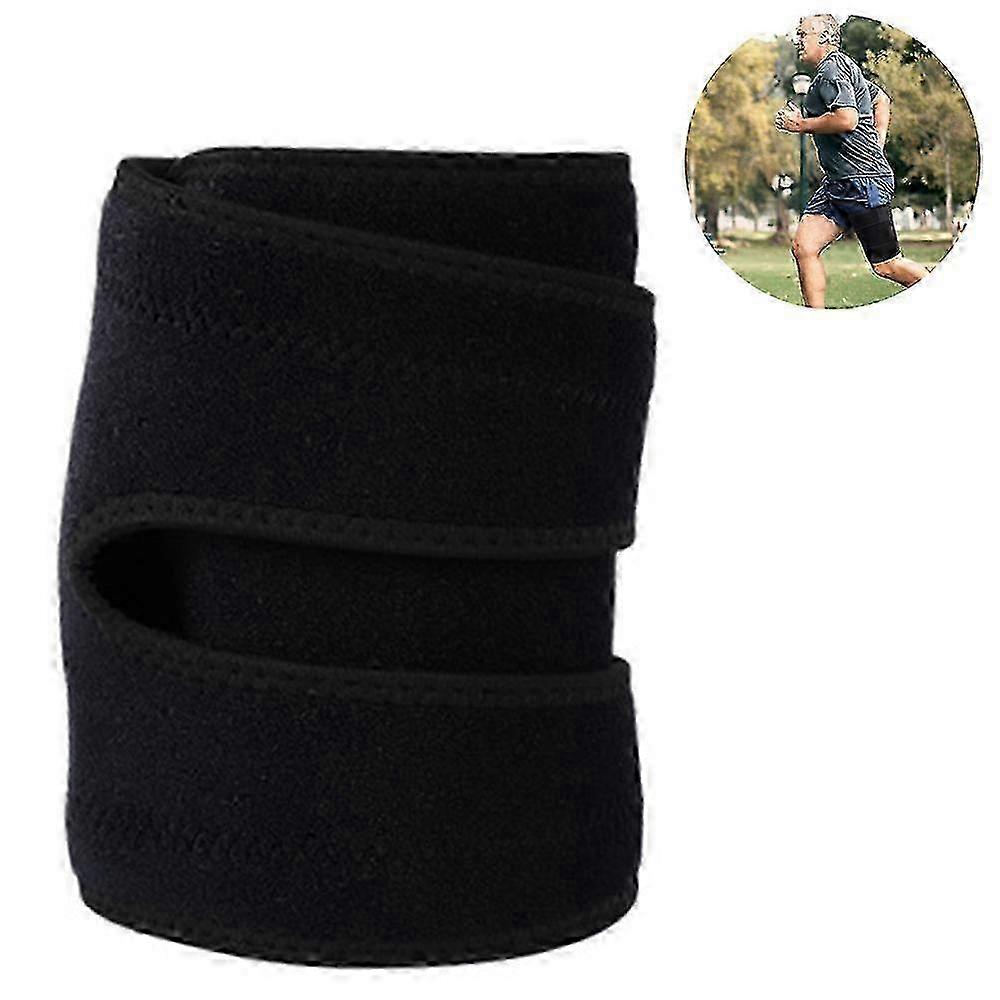 Adjustable Compression Sleeve for Thigh Support - Hamstring Brace Suitable for Athletic Use