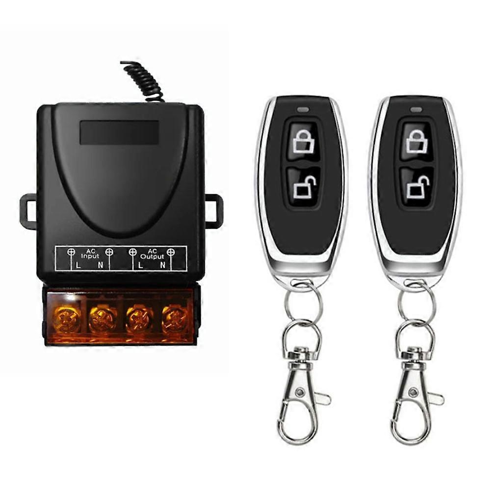 433MHz Universal Wireless Remote Control Switch AC 220V 30A Relay Transmitter for Lighting Water Pum